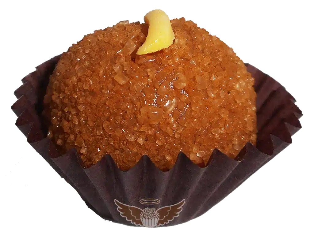 Brigadeiro de banana com canela