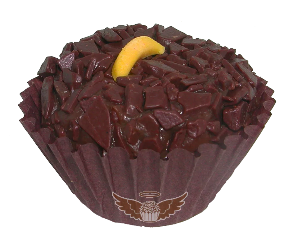 Brigadeiro de banana com chocolate negro