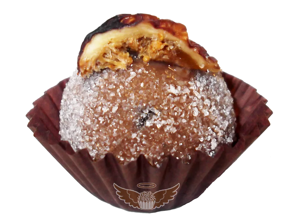 Brigadeiro de figos como rum