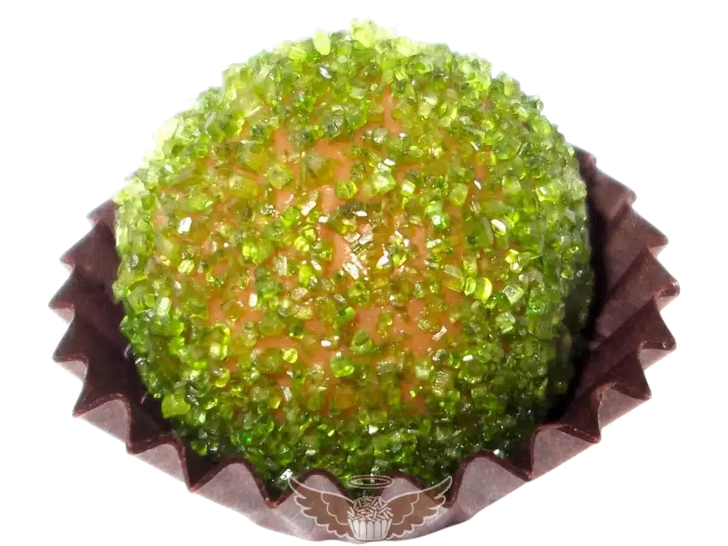 Brigadeiro de lima e chocolate