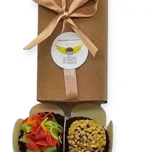caixa 2 brigadeiros kraft