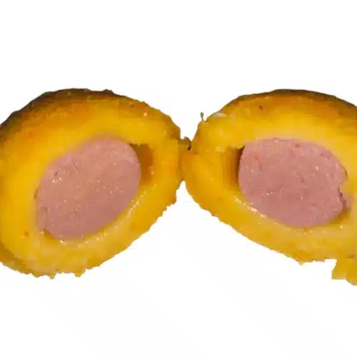 Mini Enroladinho de Salsicha (Dúzia) - Enroladinho de Salsicha de Porco