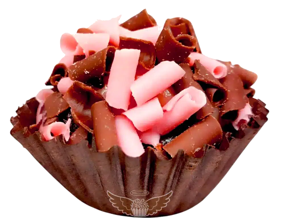 Brigadeiro de Morango e Chocolate