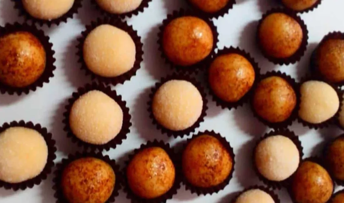 brigadeiros de leite creme