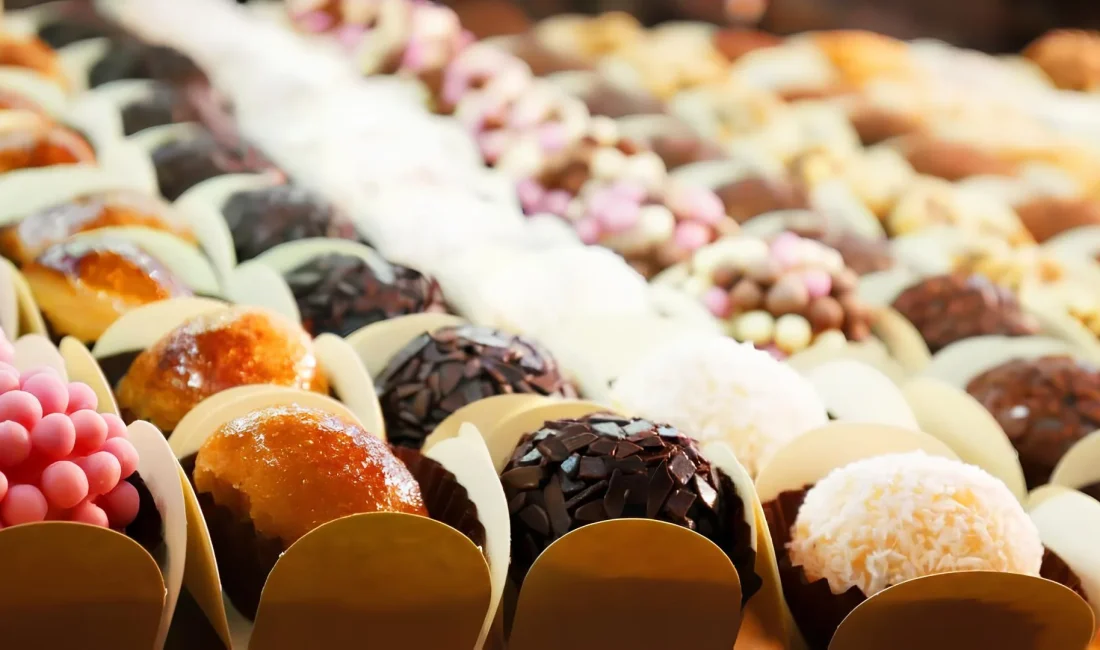 brigadeiros variados